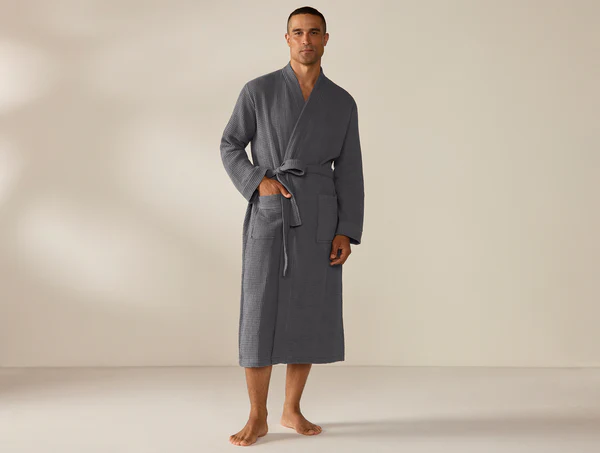 Organic Waffle Robe